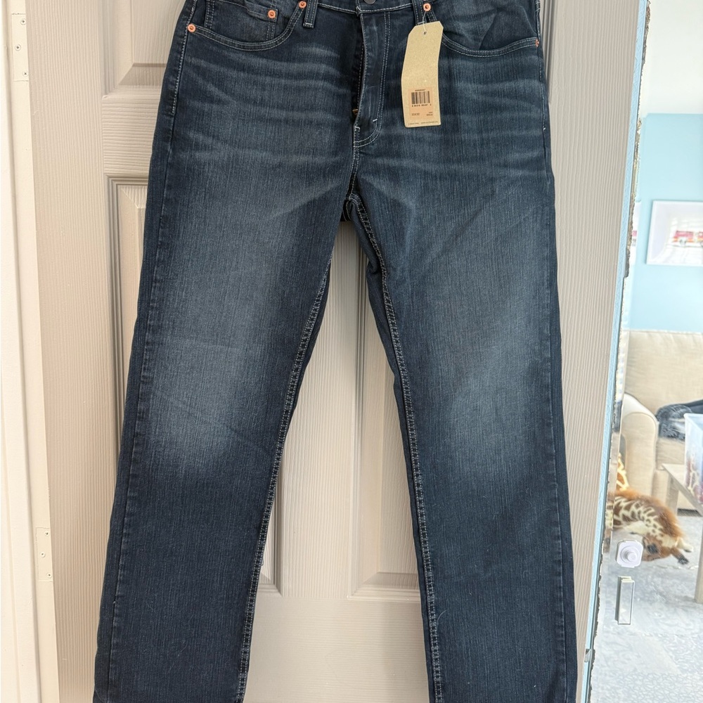 Levi's Blue Straight Jeans Classic Vintage Look - new with tags
